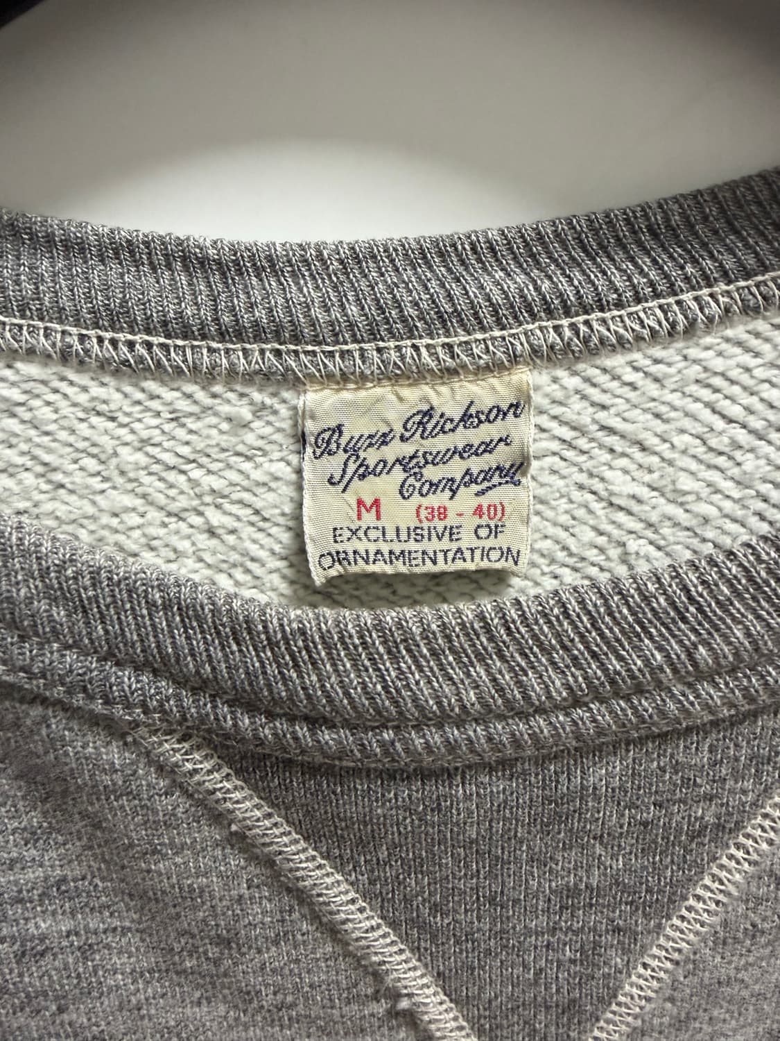 버즈릭슨 avg 플라잉타이거 맨투맨 스웻셔츠 상품이미지3