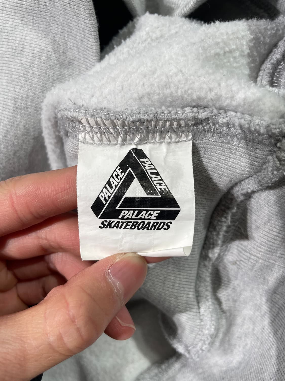 팔라스 멜란지 그레이 시그니처 후디 상품이미지8