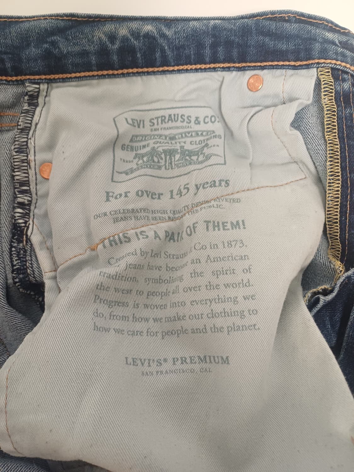 [Levi’s Premium] 502™ 테이퍼드 웜진 (W32 L32) 상품이미지7