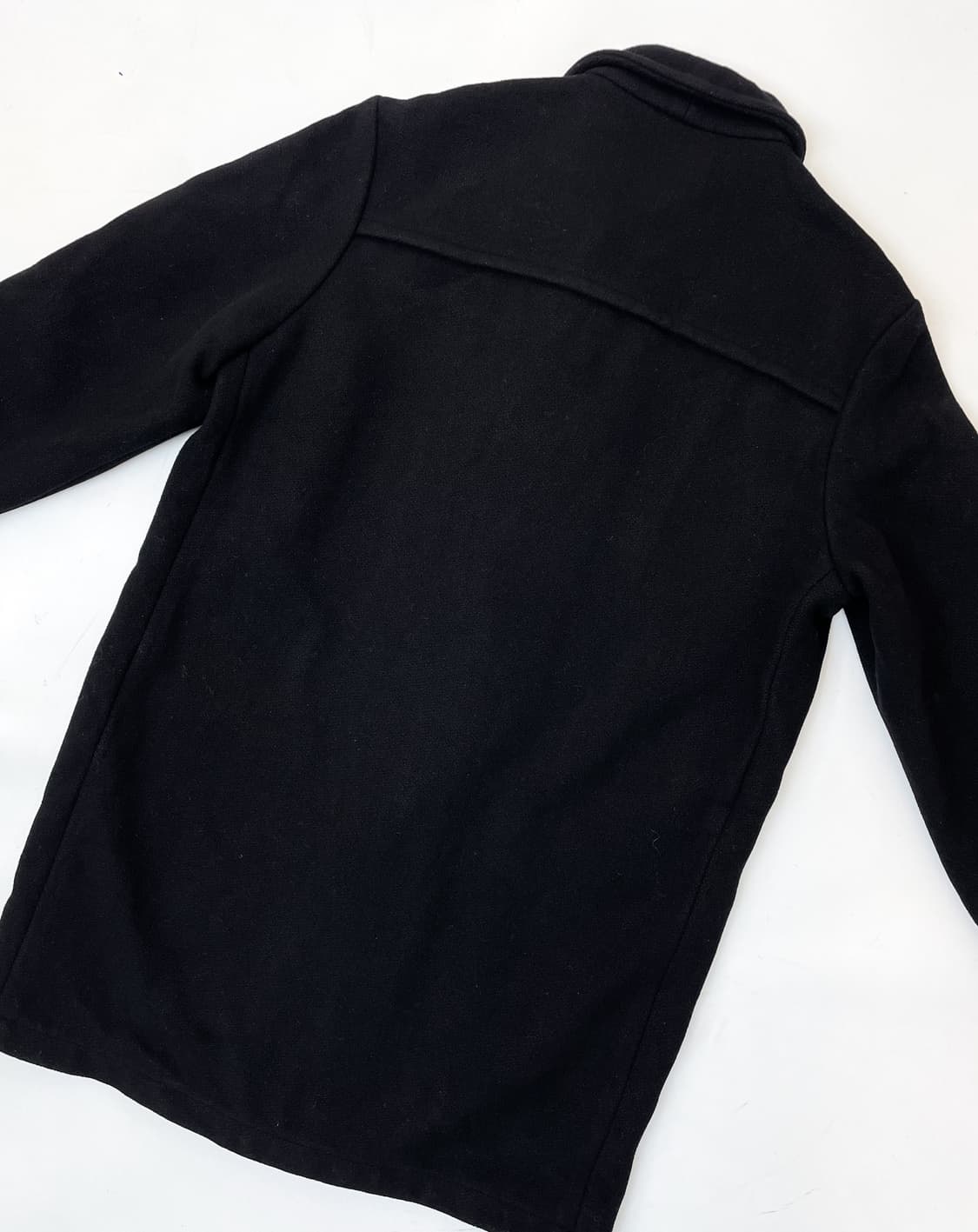 폴로 랄프로렌 2003s 논후드 울 더플 코트 상품이미지3