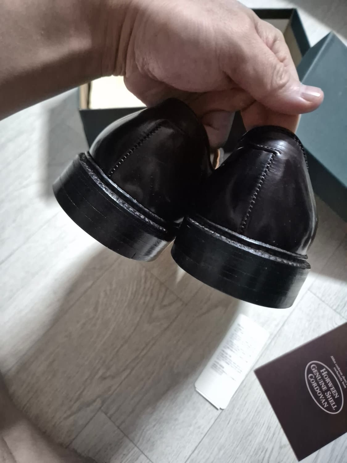 새상품 [7.5E] 알든 990 더비 /9901 987 코도반 더비슈즈  상품이미지7