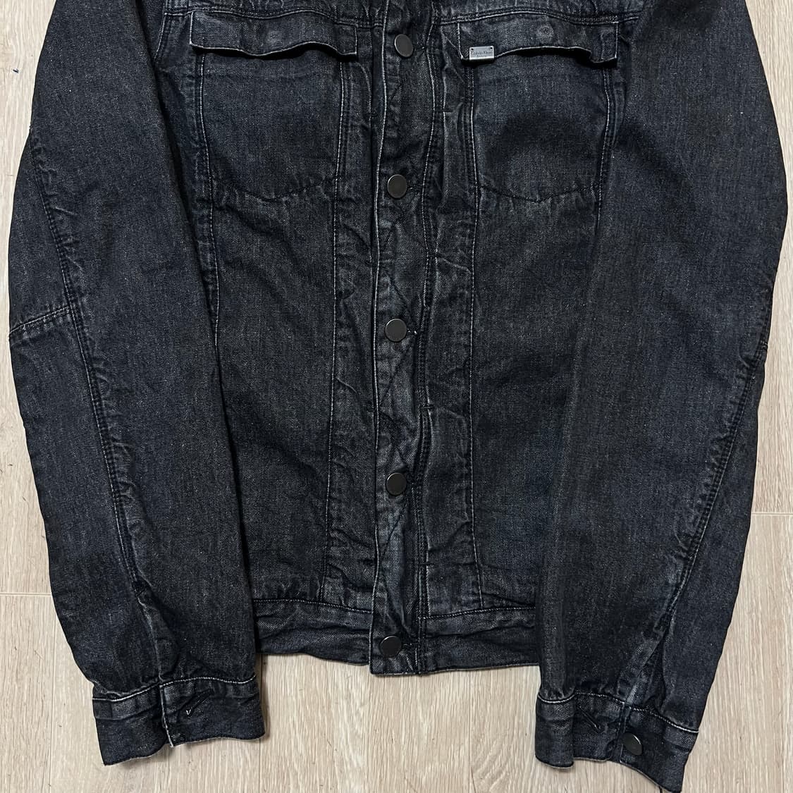 캘빈클라인 진스 트러커 데님자켓 S/90  상품이미지4