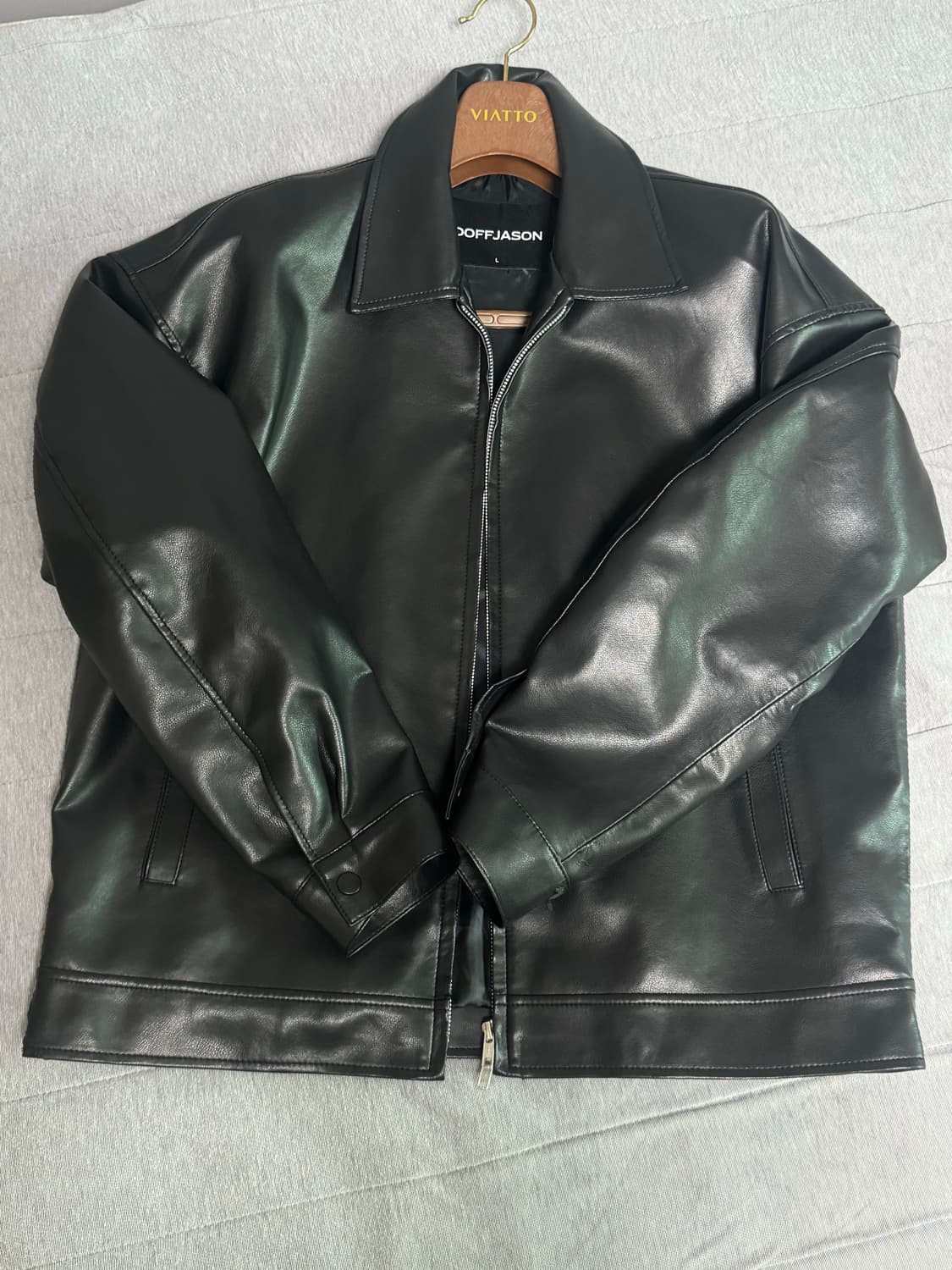 도프제이슨 가죽 자켓 L 상품이미지1