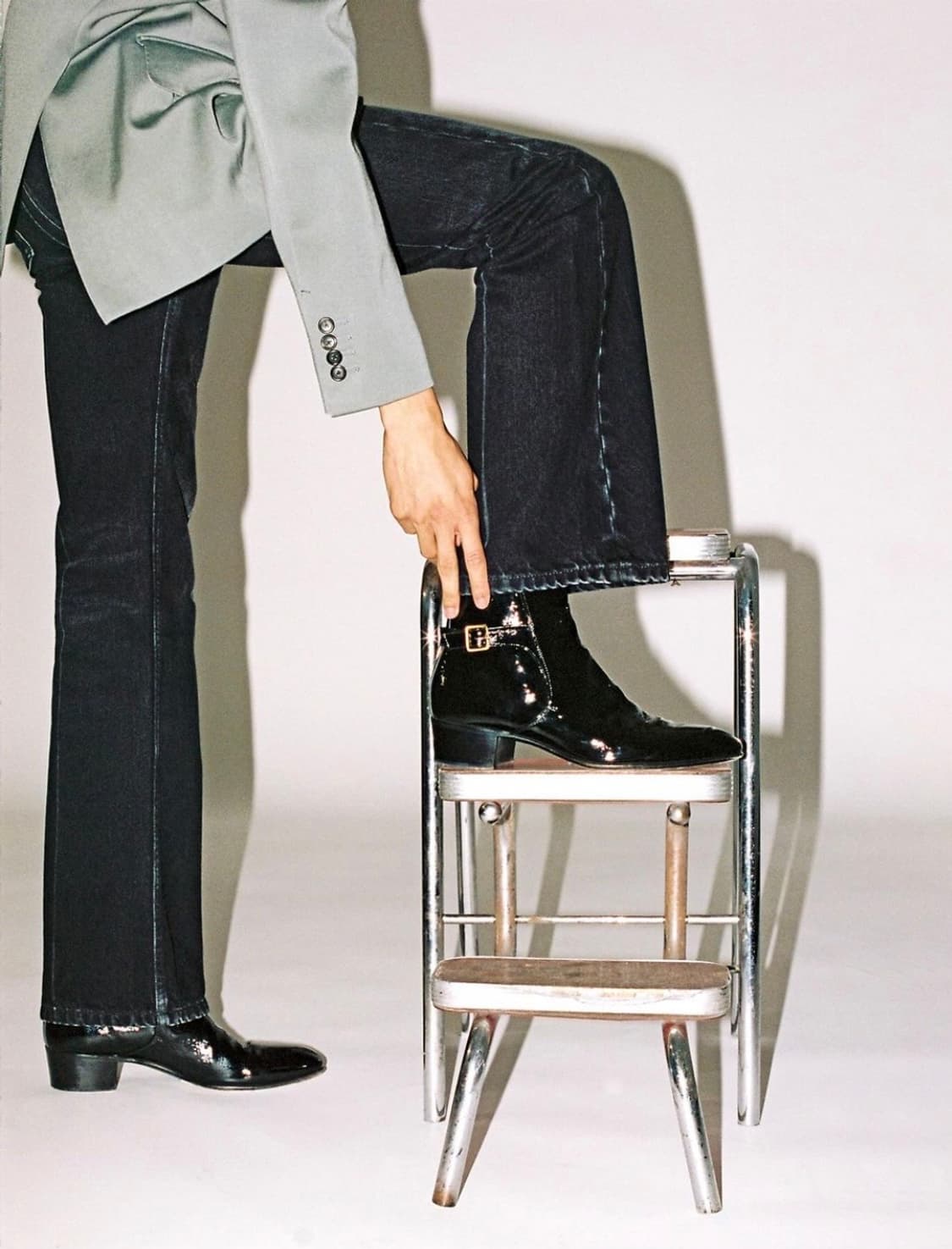 [42]Husbands Paris 페이던트 조드퍼 부츠 상품이미지2