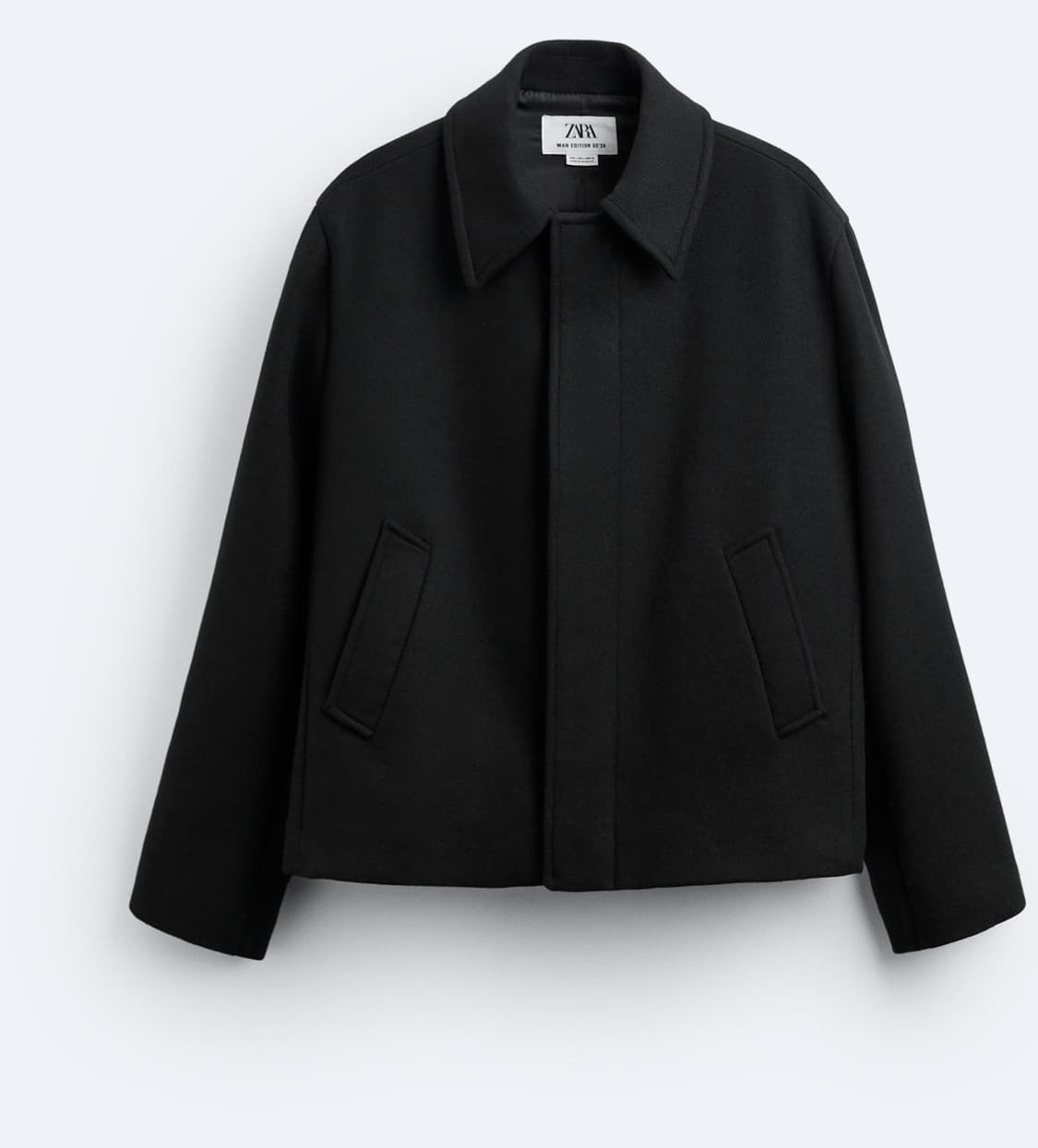 자라 울블렌드 자켓 xl 상품이미지3