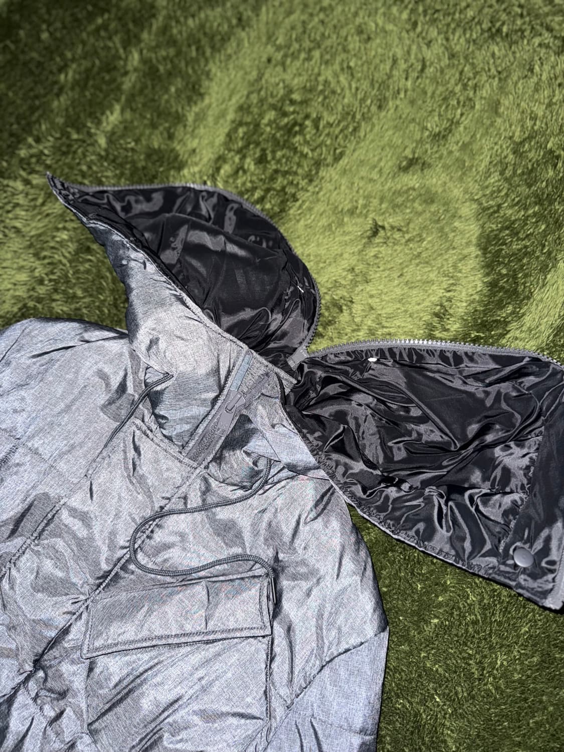 Y-3 요지 야마모토 하이넥 테크니컬 푸퍼 파카 롱 패딩 상품이미지3