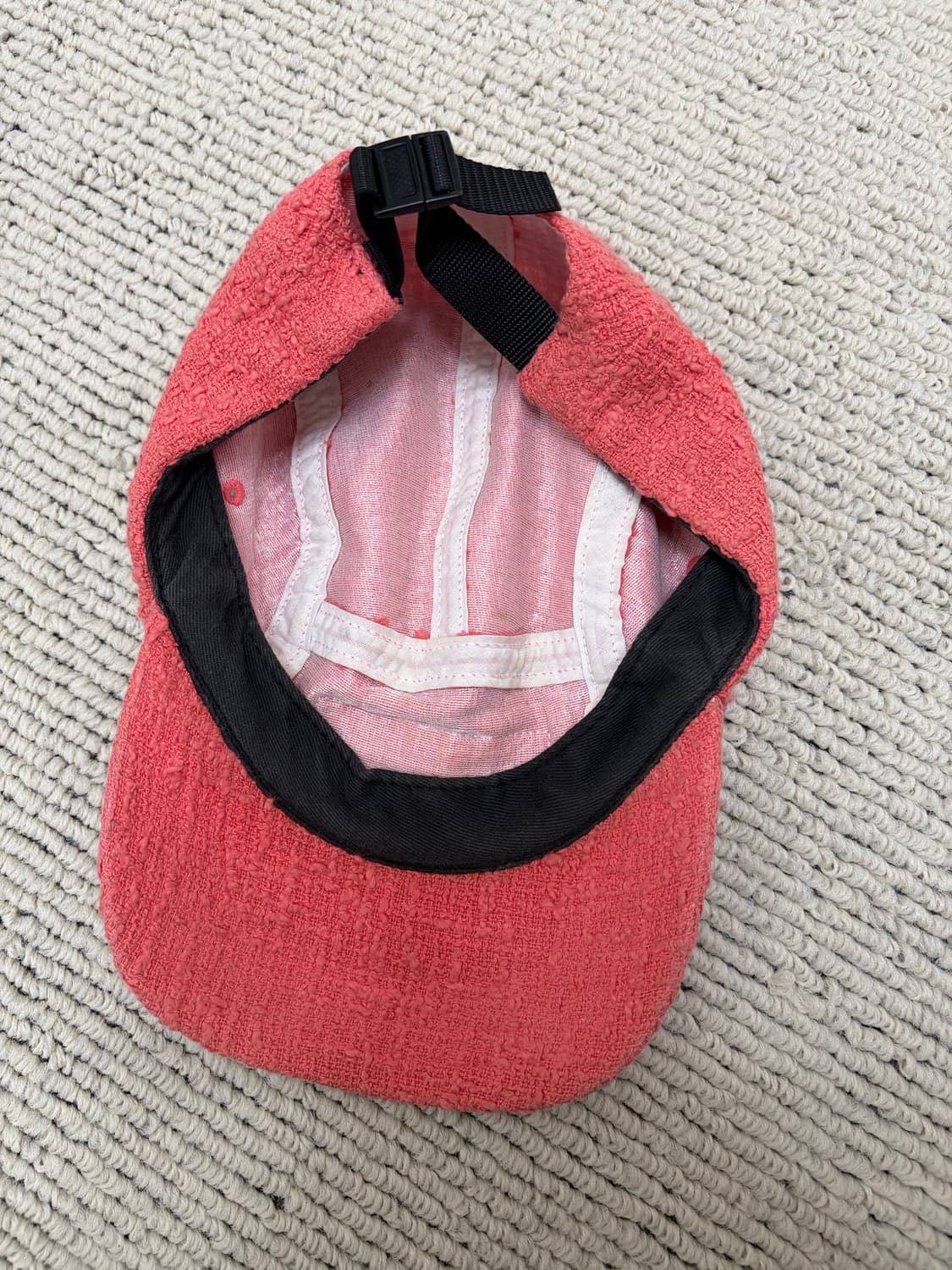 슈프림 SUPREME 부클 캠프캡 코랄 - 핑크 상품이미지2