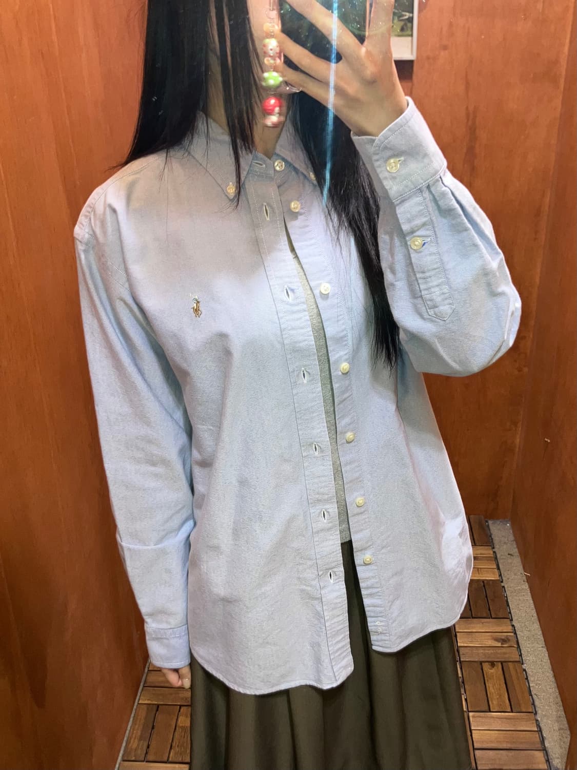 (16) POLO 폴로 랄프로렌 솔리드 셔츠 상품이미지2