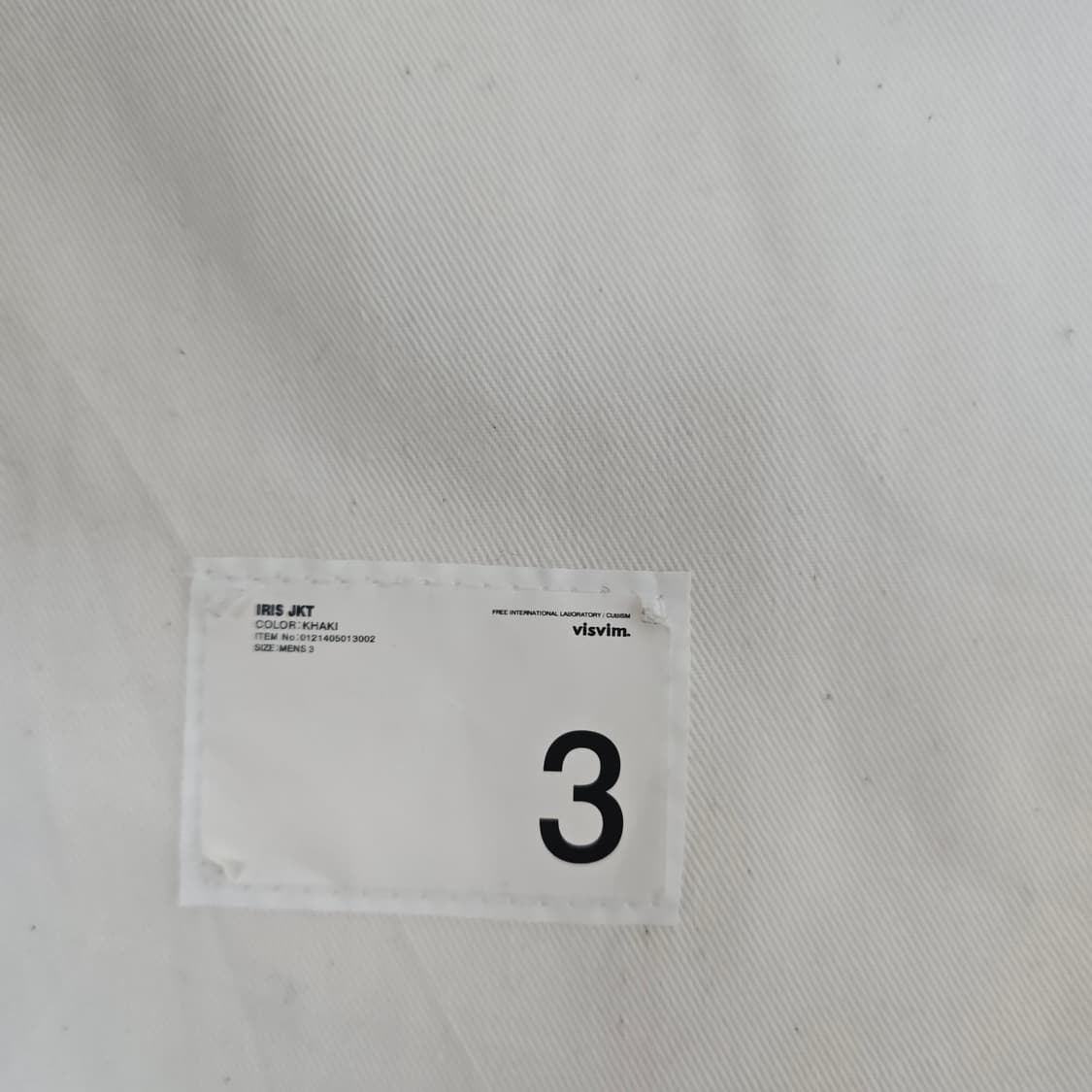 21AW 비즈빔 아이리스 스팟 카키 3사이즈 상품이미지3