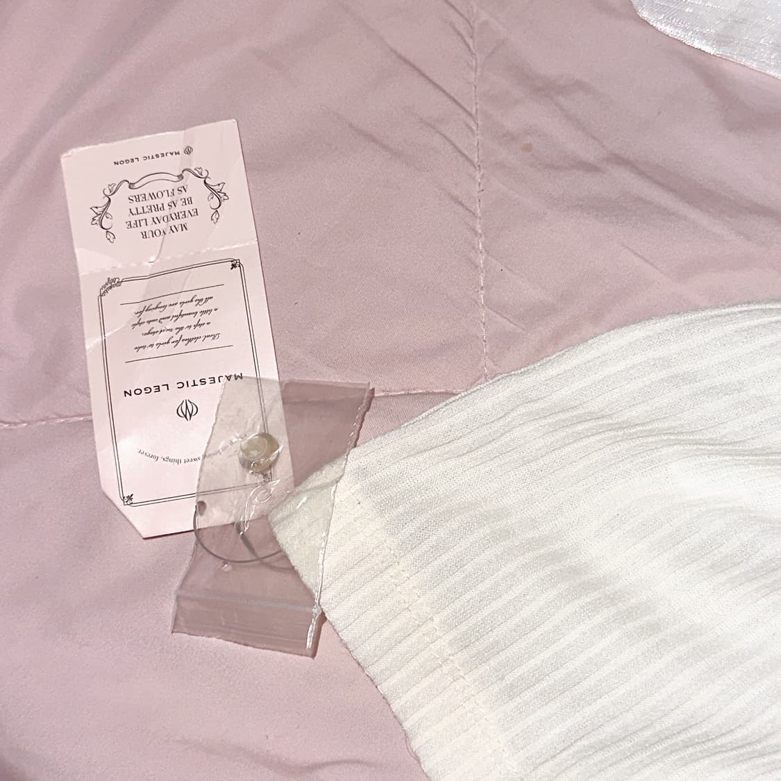 일본 빈티지 오프숄더 로걀탑 레이스 퍼프 히메갸루 상품이미지2