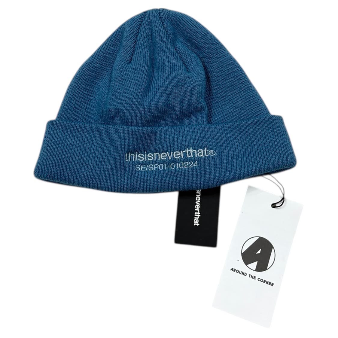 디스이즈네버댓 숏 비니 모자 하늘 블루 상품이미지1