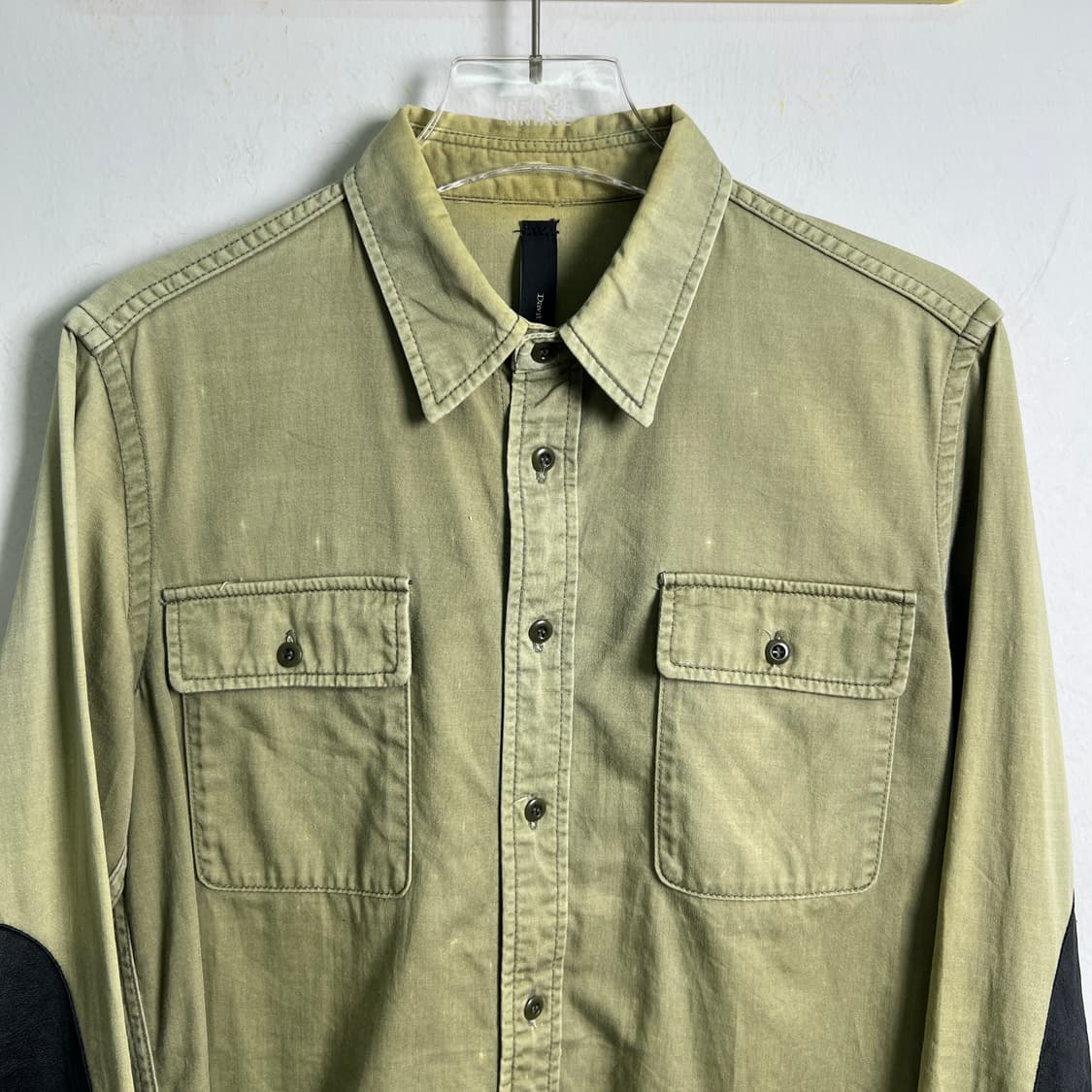 대빗 뫼르소 재팬 엘보우 패치 밀리터리 셔츠 자켓 M 상품이미지4