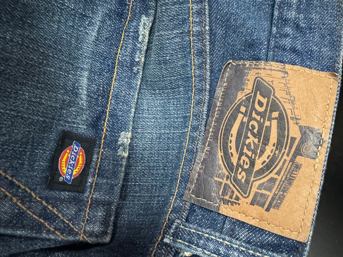 디키즈 Dickies 빈티지 워싱 슬림핏 대님팬츠 상품이미지4