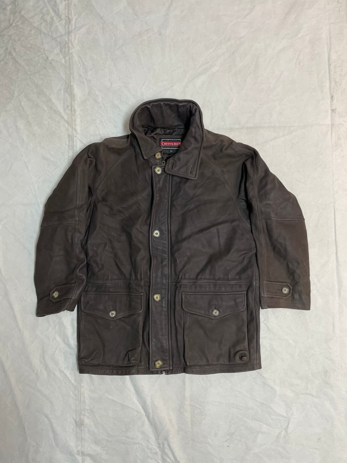 쉐비뇽 레더 자켓  상품이미지1