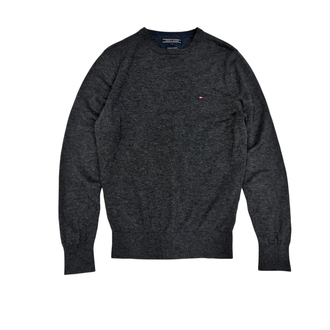 타미힐피거 챠콜 램스울 니트 상품이미지1