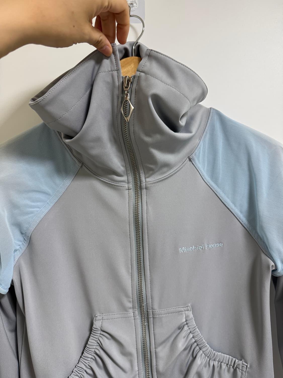 미스치프 그레이 트레이닝 집업 상품이미지3