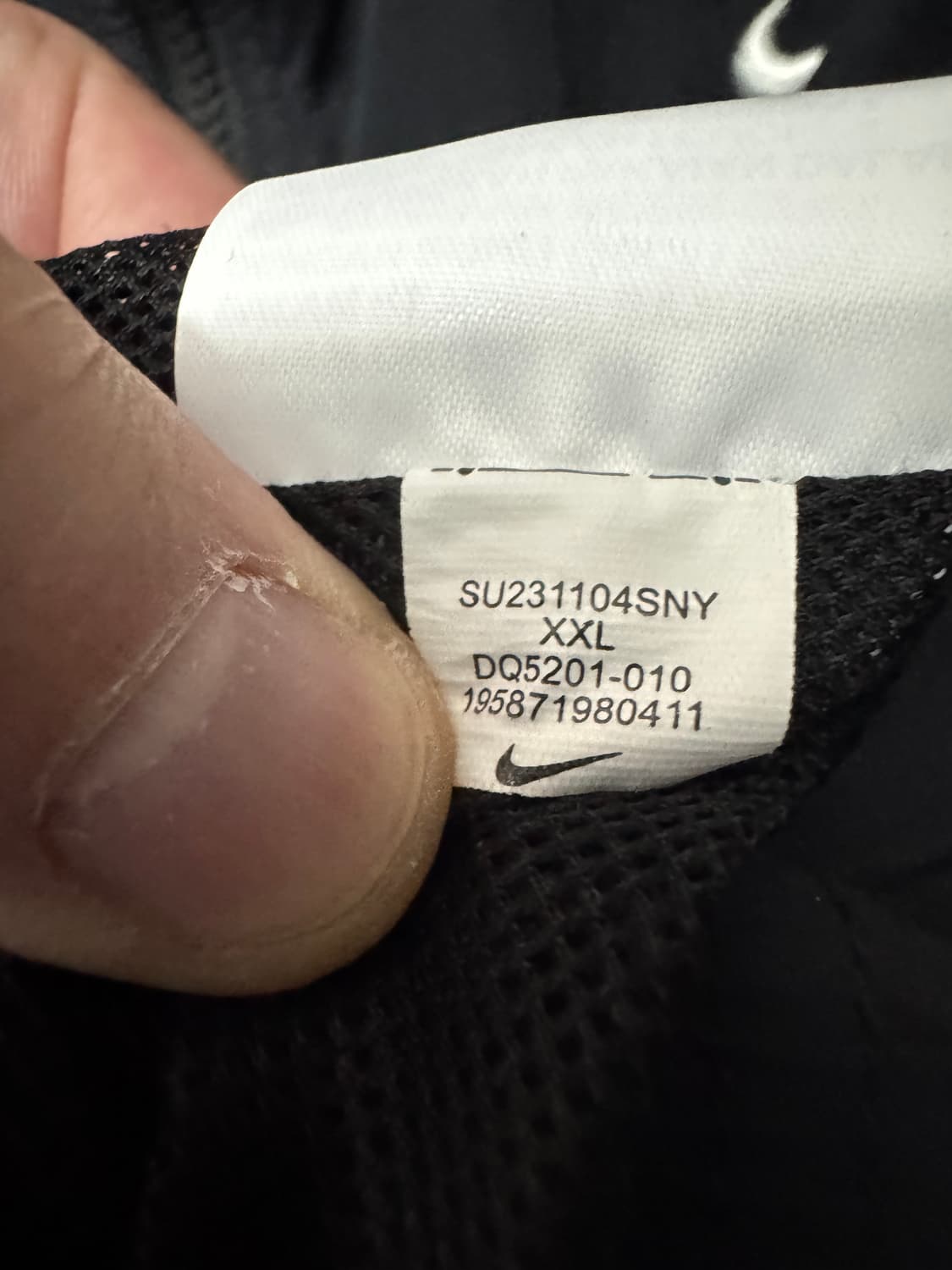 [2xl] 나이키 NRG 솔로 스우시 우븐 트랙 자켓 블랙 - 아시아 상품이미지7