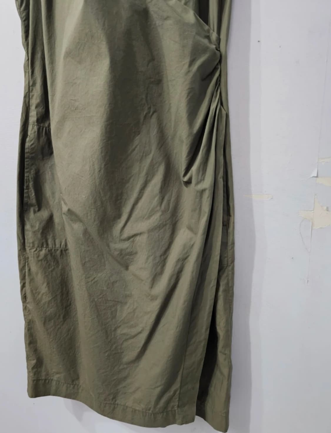 막스마라 셔츠 원피스 롱드레스 카키 ~66 상품이미지6