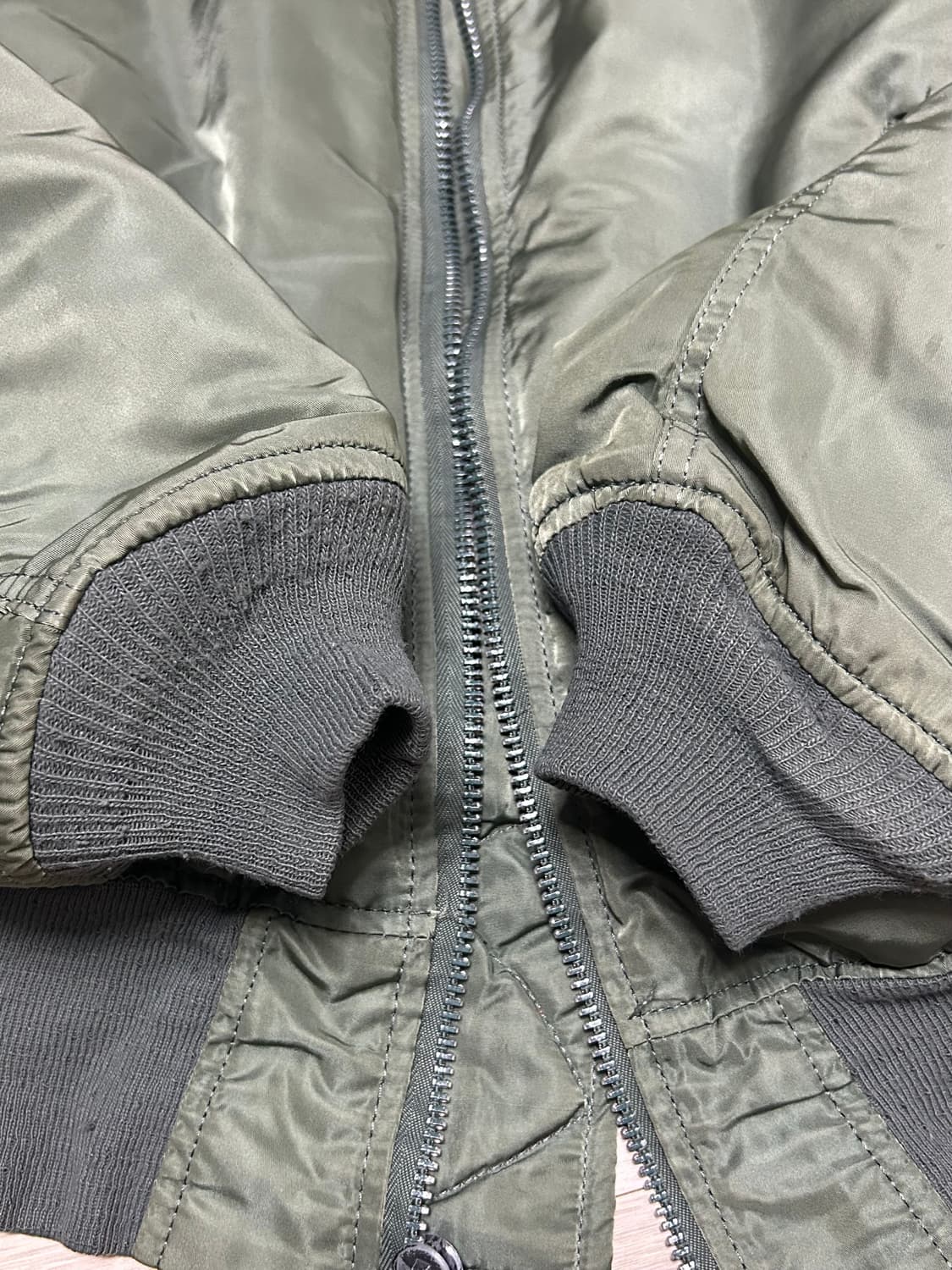 [L] 90s USA Made 알파인더스트리  MA-1 상품이미지4