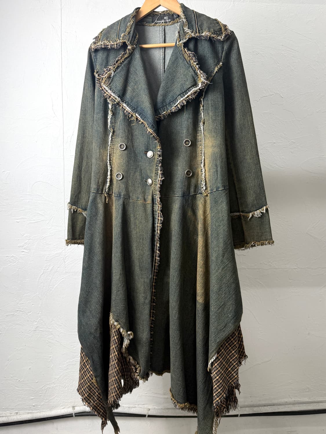 Dreamkey 컷오프 데님 코트 상품이미지2