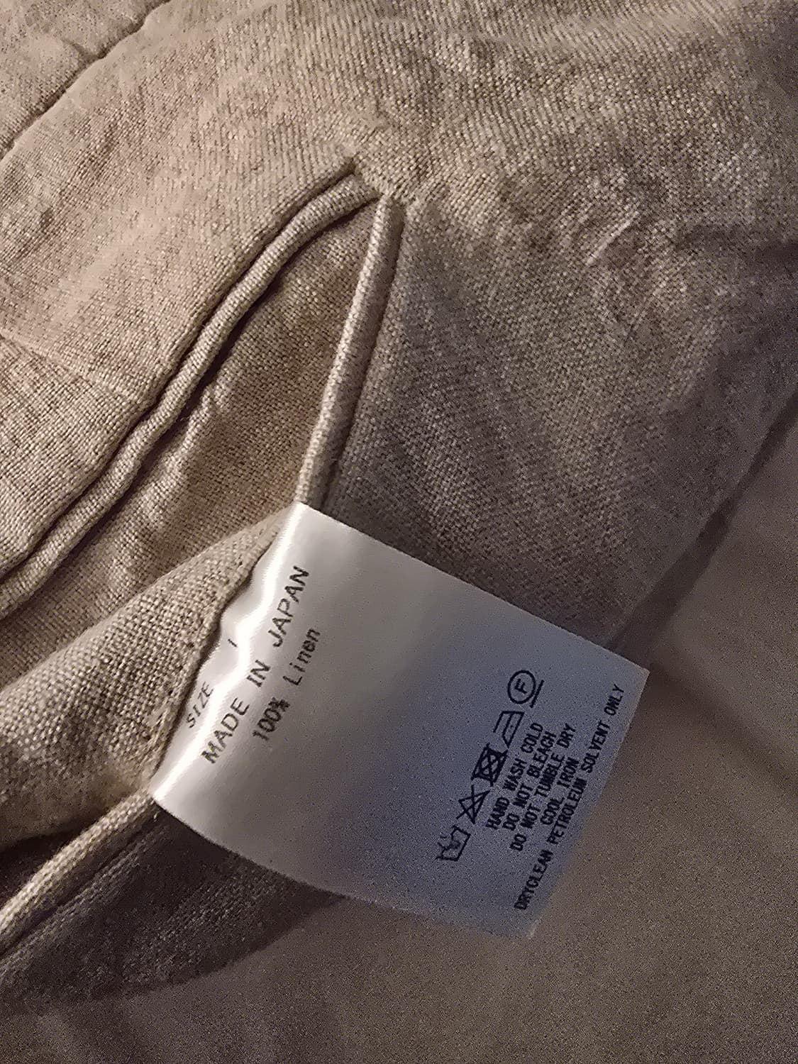 마카 marka 린넨 바지입니다. 상품이미지5