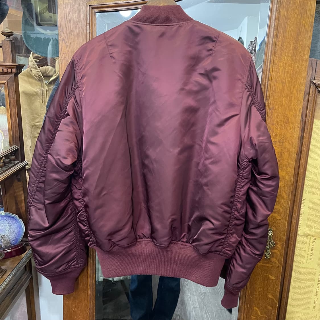 알파 usaf 마원 버건디 상품이미지8