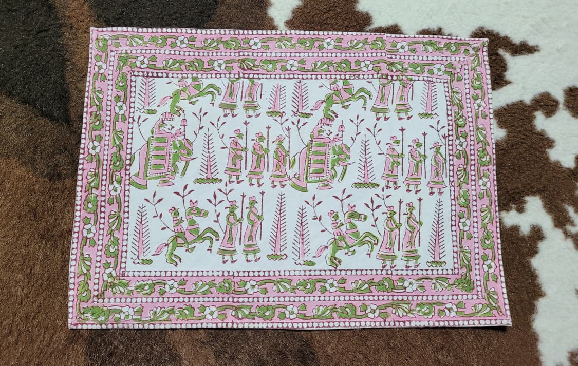 일본 빈티지 장식 패브릭 2장 1셋트(43*31) 상품이미지2