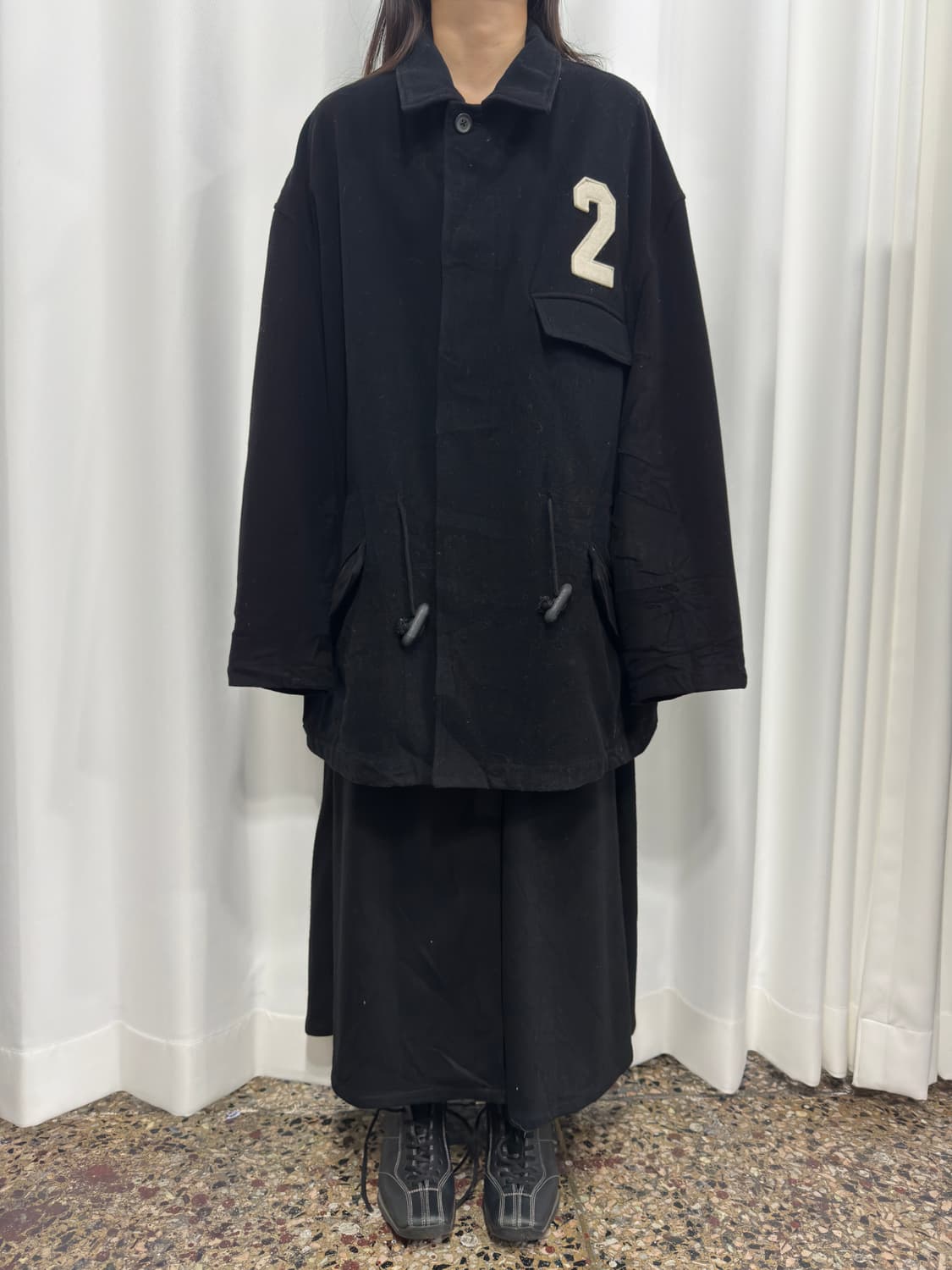 y’s for men numbering wool coat 상품이미지4