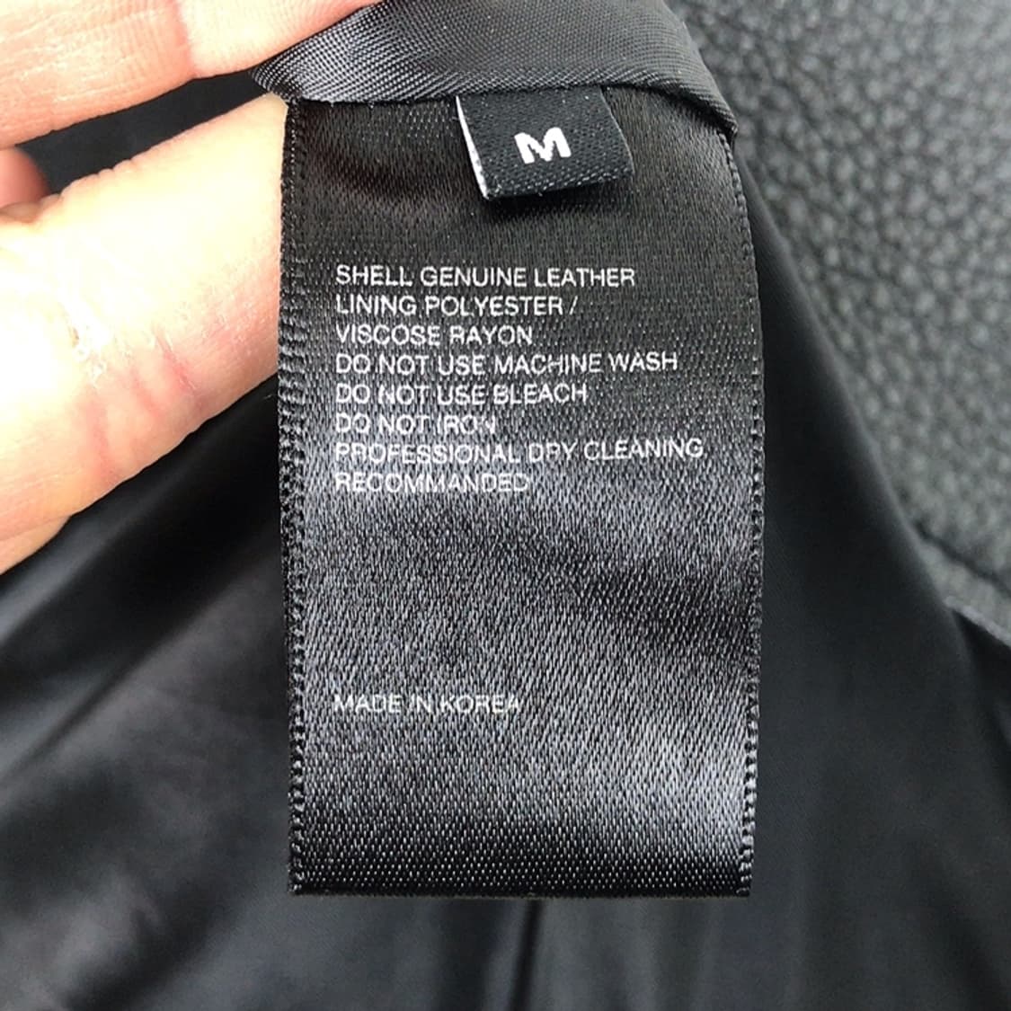 비바스튜디오 라이더 천연 가죽 자켓 여성M 상품이미지5