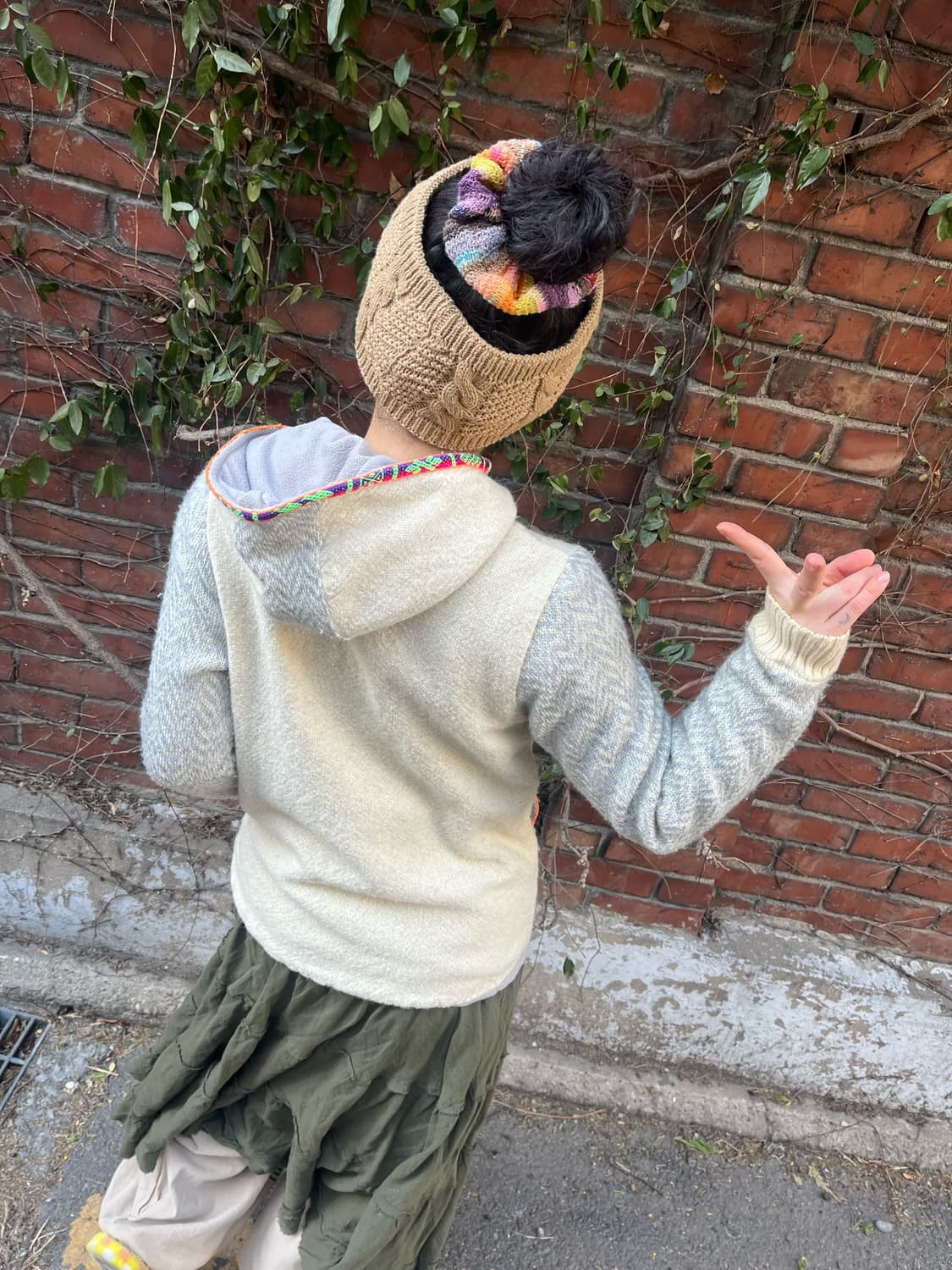 티티카카 울 플리스 후드집업 상품이미지7