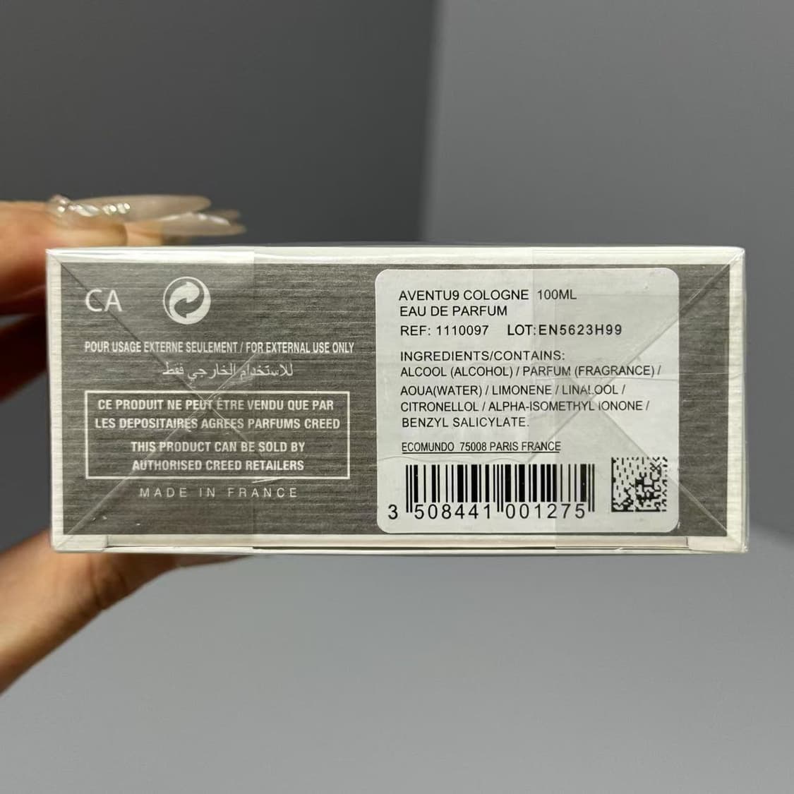 크리드 아벤투스 콜로뉴 향수 100ml 상품이미지3