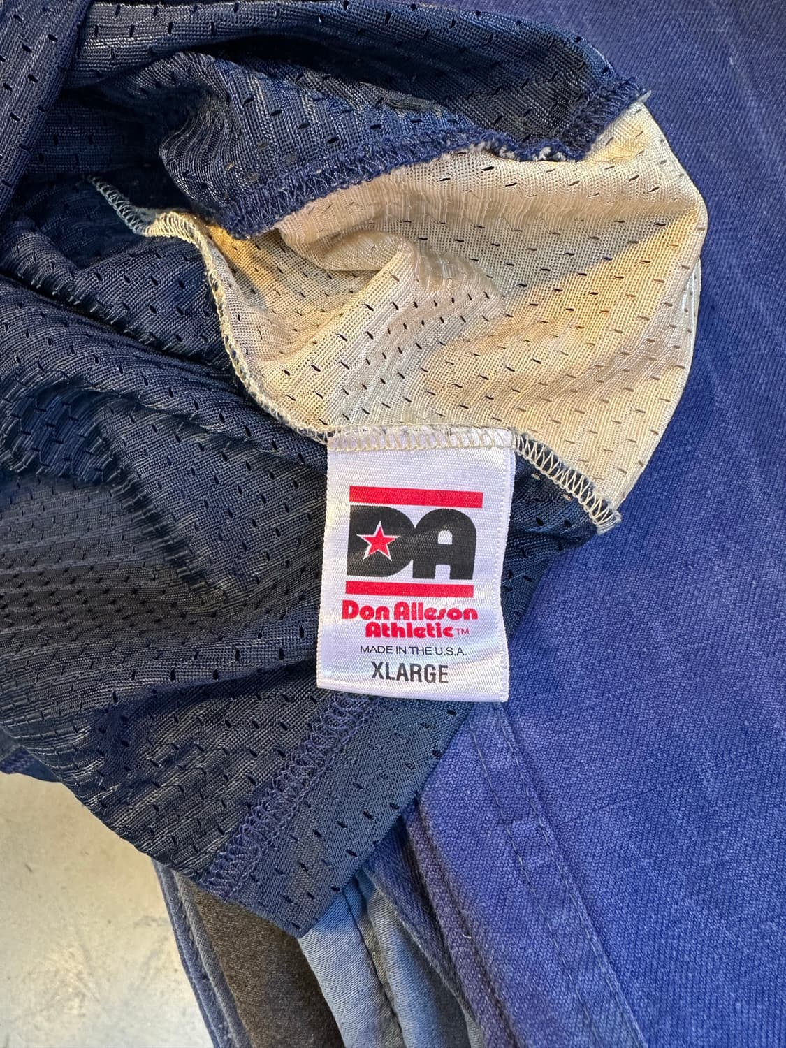 90s Don Alleson 애슬레틱 메쉬 져지 made in usa 상품이미지8
