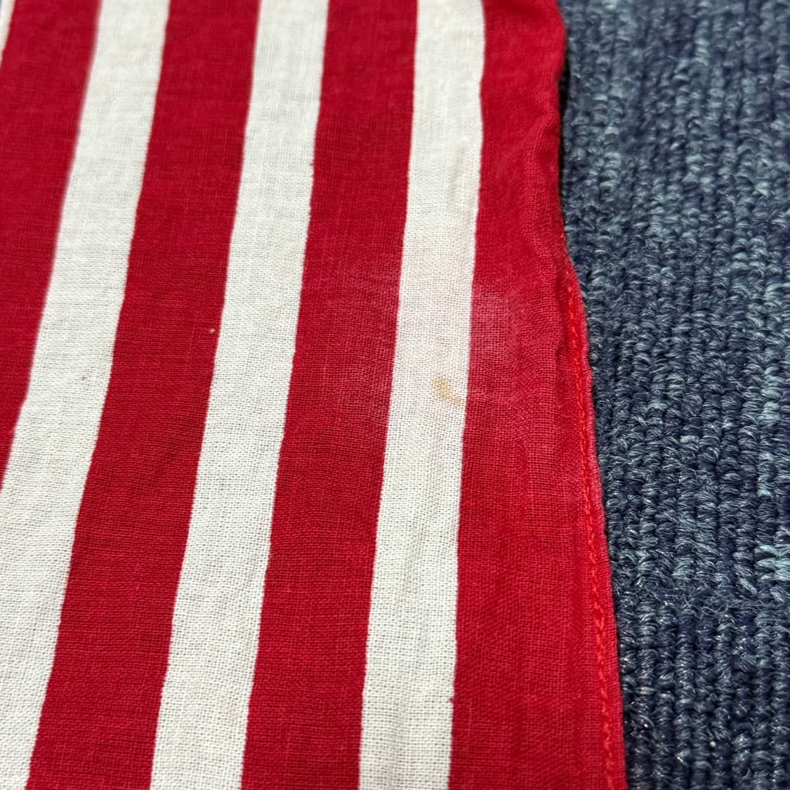 빈티지 미국 국기 반다나 |  Made in USA 상품이미지10