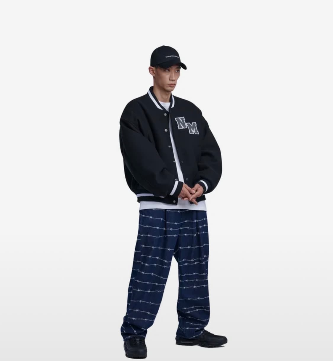 노매뉴얼 바시티자켓 l사이즈 상품이미지2