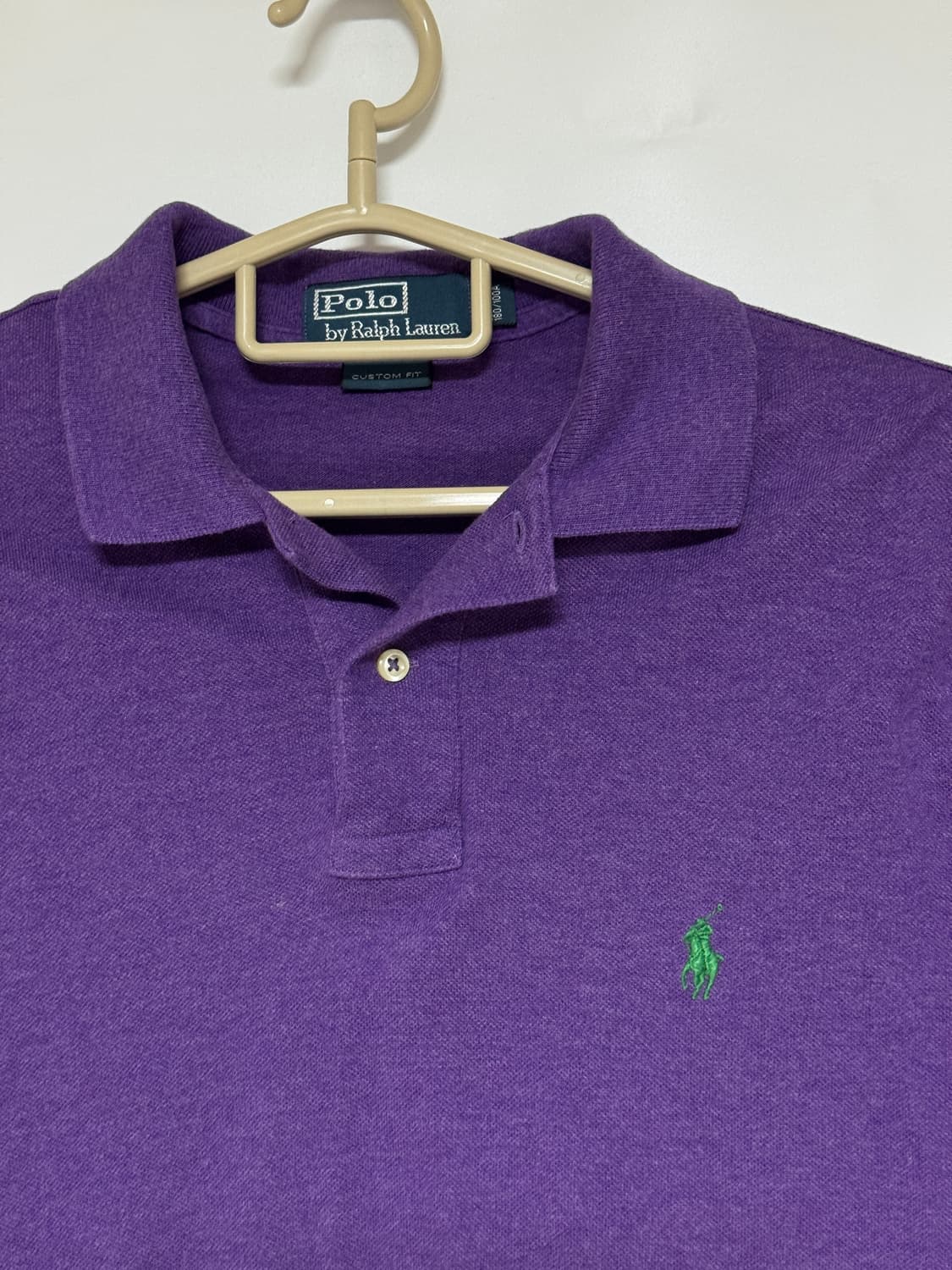 폴로 랄프로렌 긴팔 카라티 퍼플 100-105 상품이미지2
