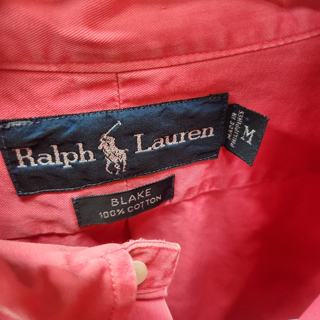 폴로랄프로렌 로고 브레이크 오버핏 셔츠 M(2XL) 상품이미지5