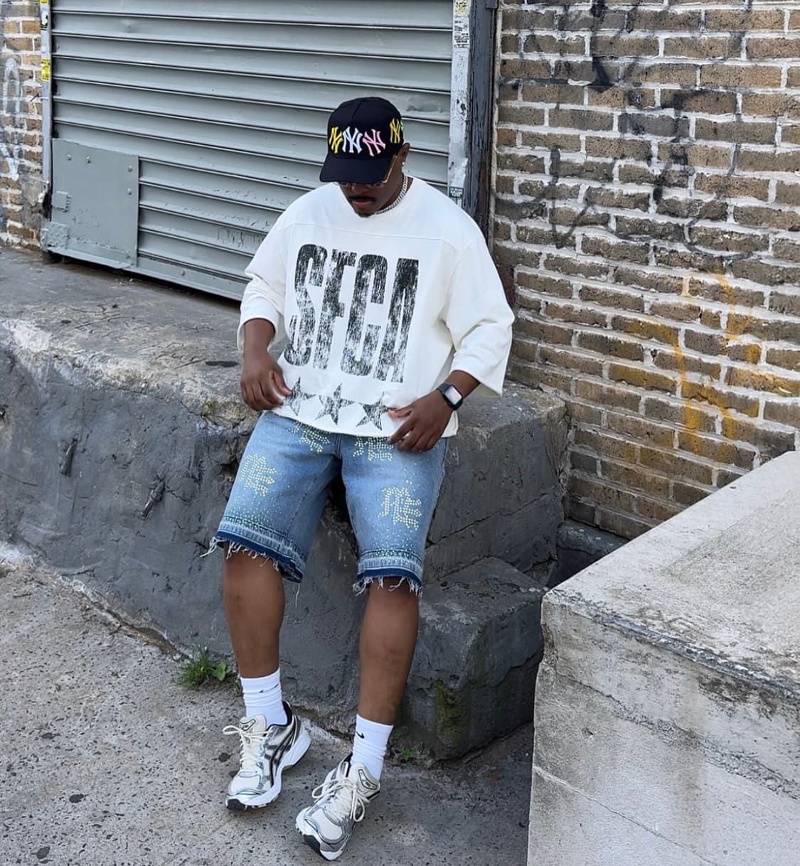 FELICITY WORLDWIDE 뉴욕 양키스 스냅백 모자 상품이미지7