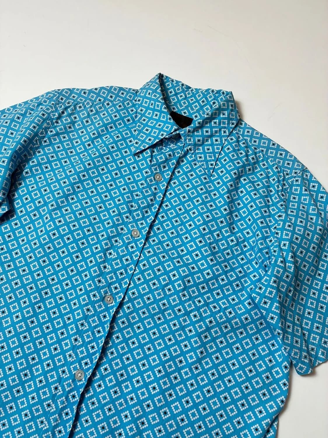 타케오 키쿠치 00's 재팬 에스닉 패턴 반팔 셔츠 PN8859 상품이미지2