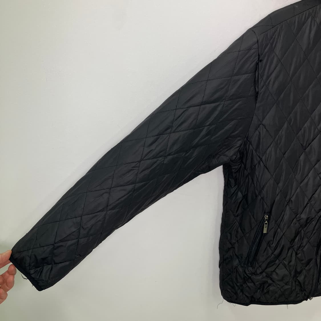 폴로 랄프로렌 블랙 후드 퀄팅 자켓  상품이미지6