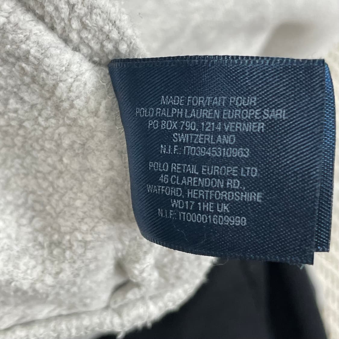 폴로 랄프로렌 그레이 후드집업 S(8세) 상품이미지4