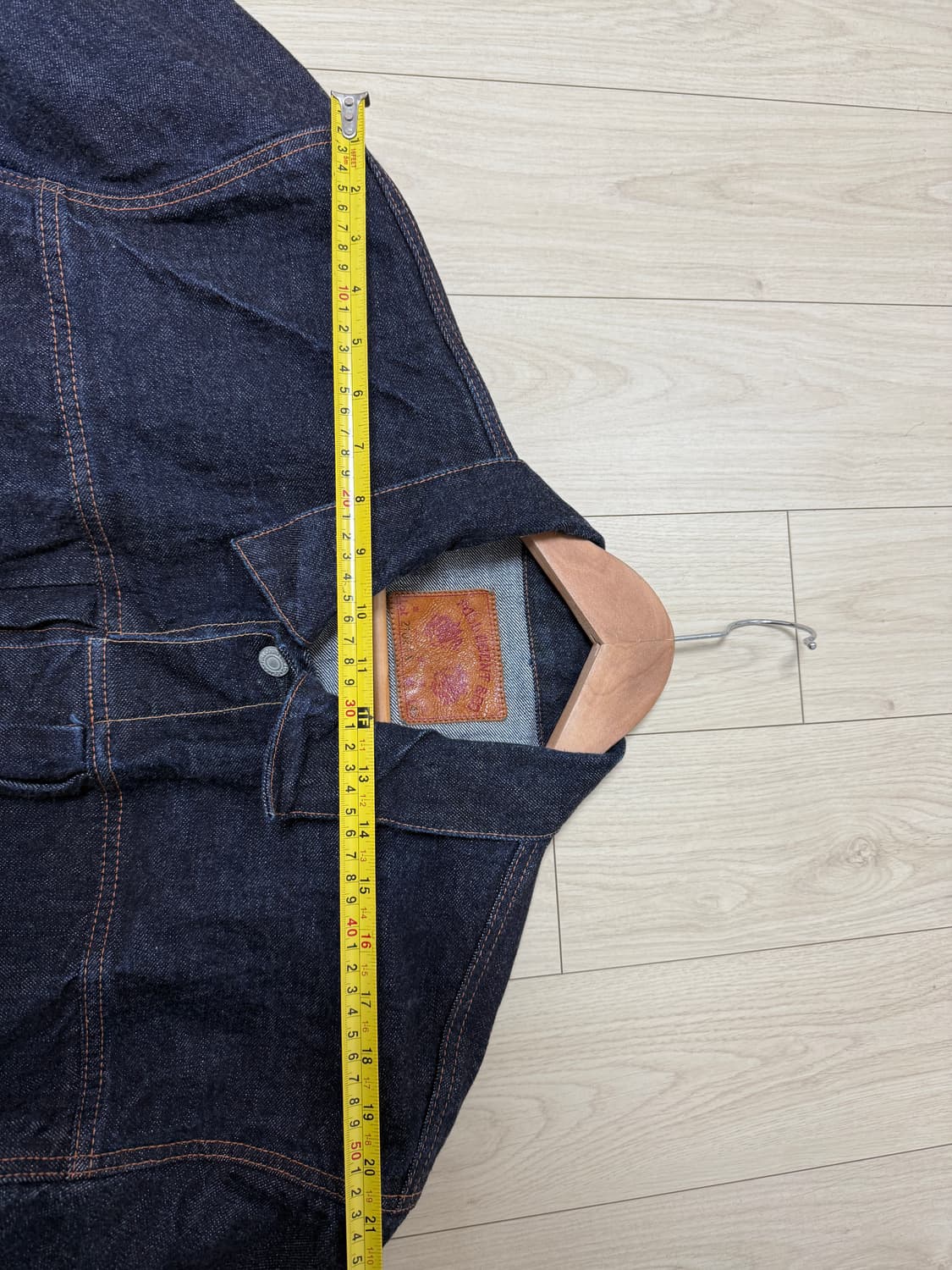 풀카운트 2102xxw 데님 자켓 46사이즈 상품이미지7