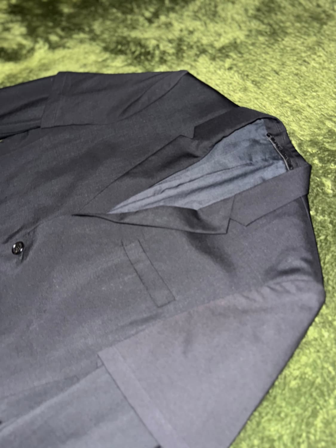 [50] 크리스 반 아쉐 13AW 더블 슬리브 블레이저 자켓 블랙 상품이미지2