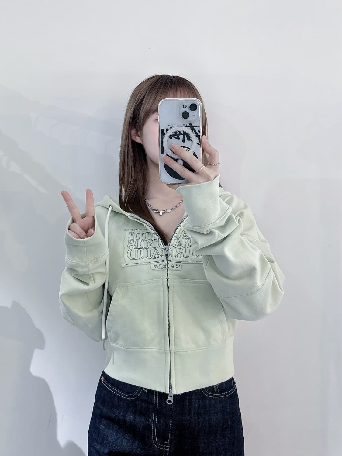 마리떼프랑소와저버 말차 후드집업 상품이미지3