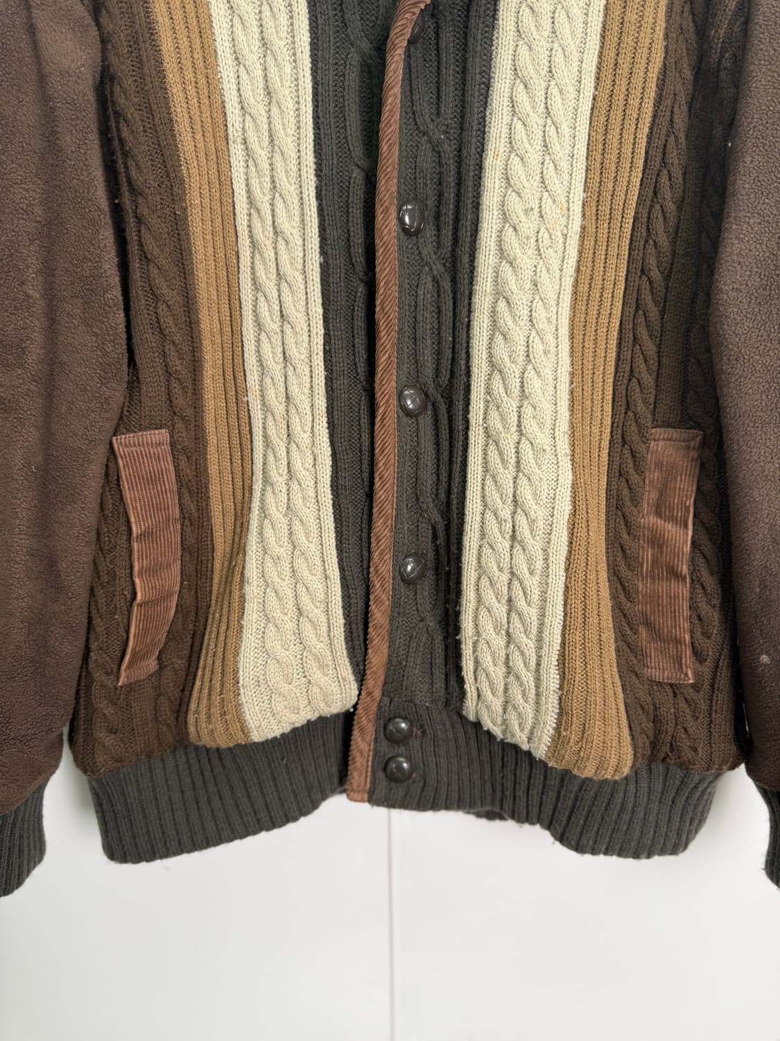 locca casale 숄카라 패널 자켓 상품이미지3