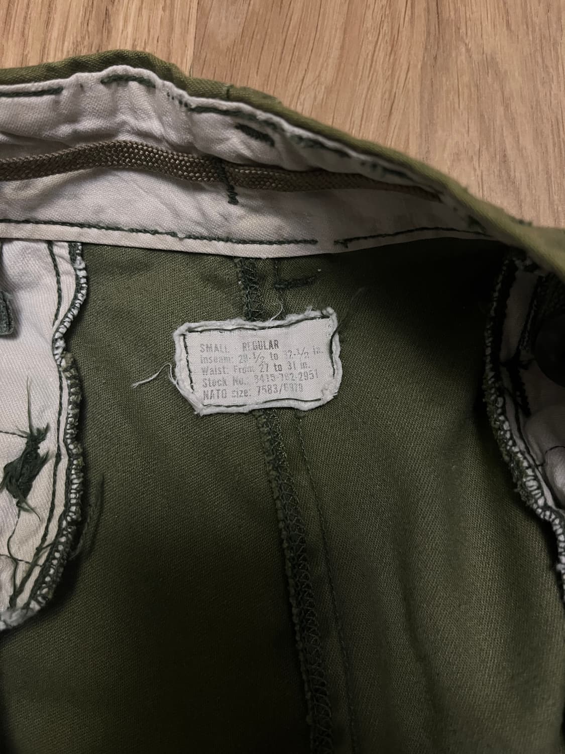 오리지널 m-65 팬츠 상품이미지2