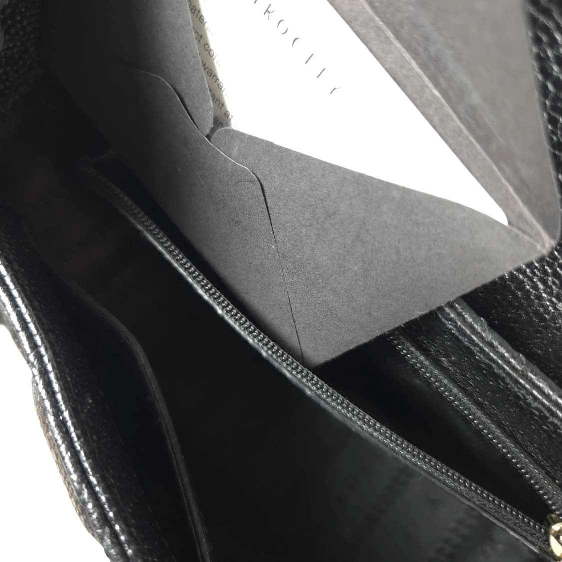 19*13 메트로시티 미니 체인 금장 크로스백 가방 블랙 소가죽 상품이미지10