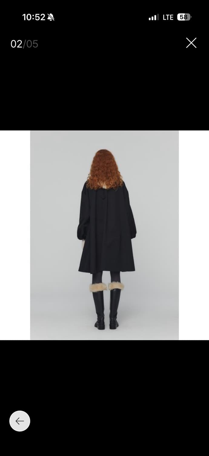 아모멘토 셔링드레스 점퍼 상품이미지2