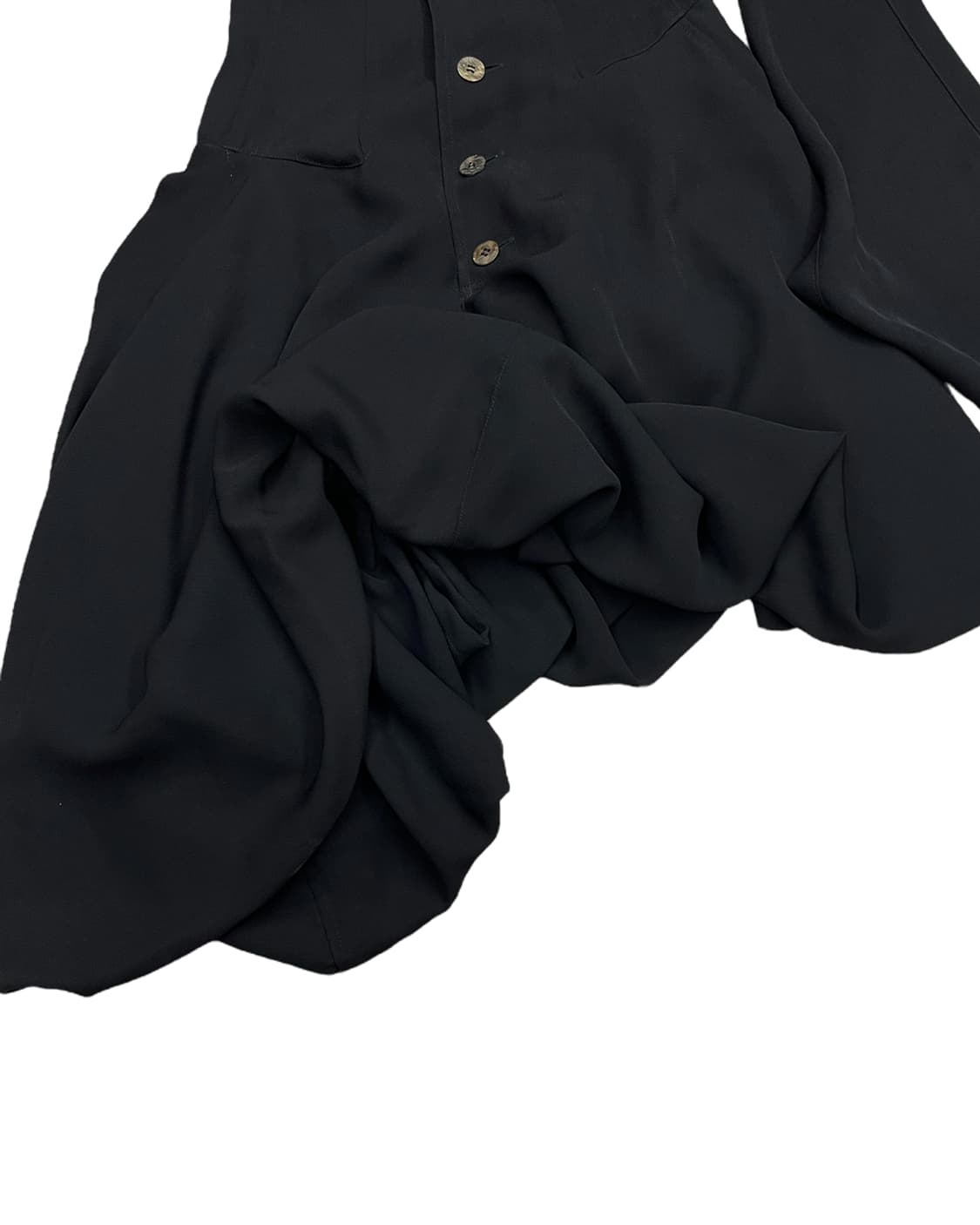 꼼데가르송 드레이프 타이 애시메트릭 드레스 상품이미지7