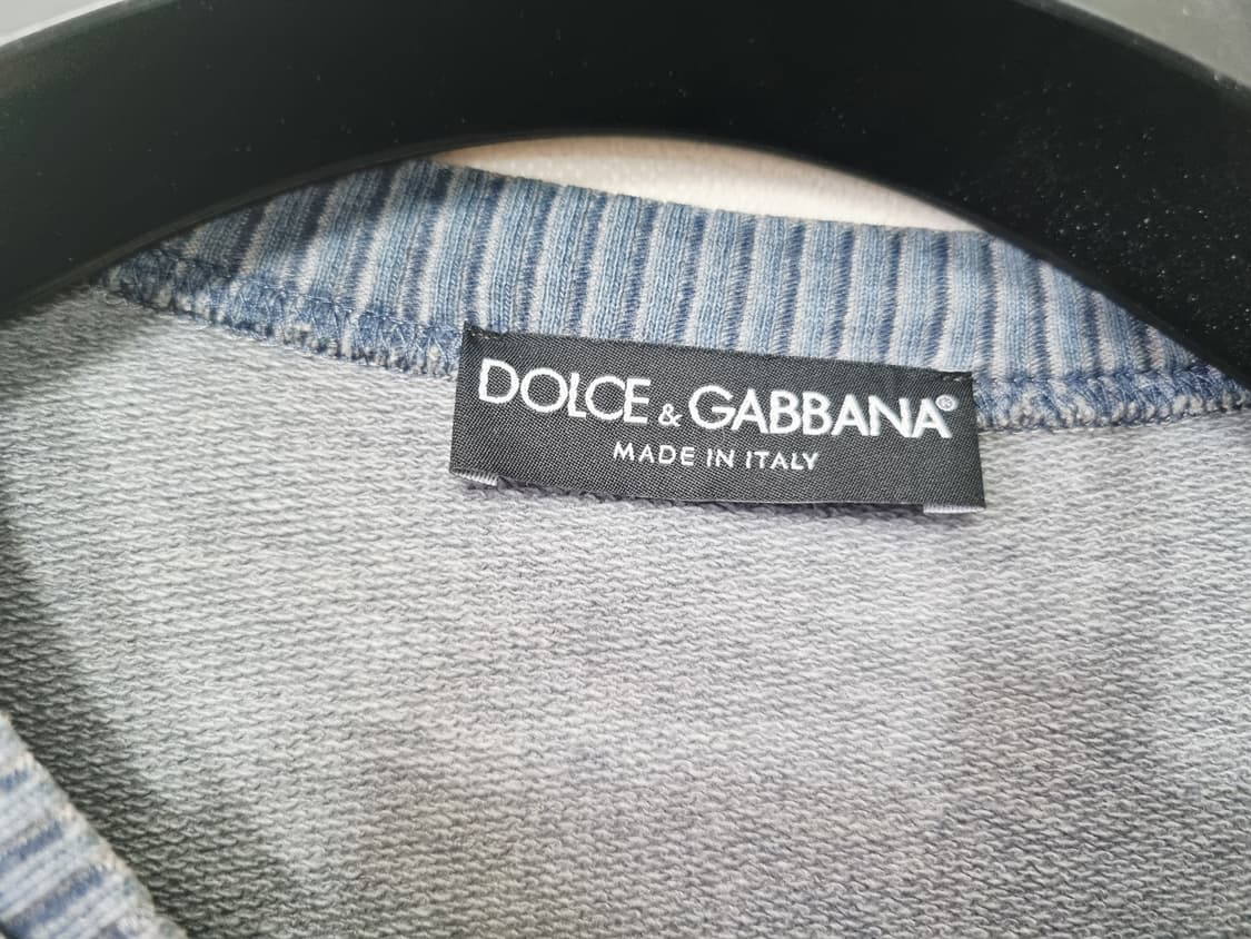 돌체앤가바나 정품 빈티지스타일 플래이트 맨투맨 상품이미지5