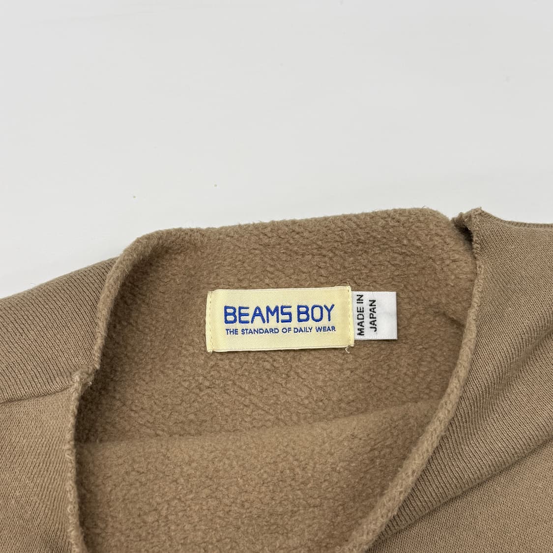 Beams Boy raw edge sweatshirt 상품이미지6
